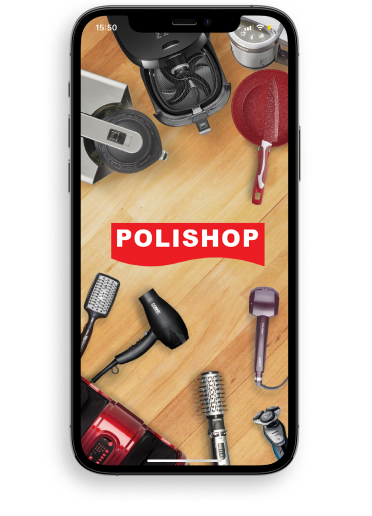 Polishop app screen 1