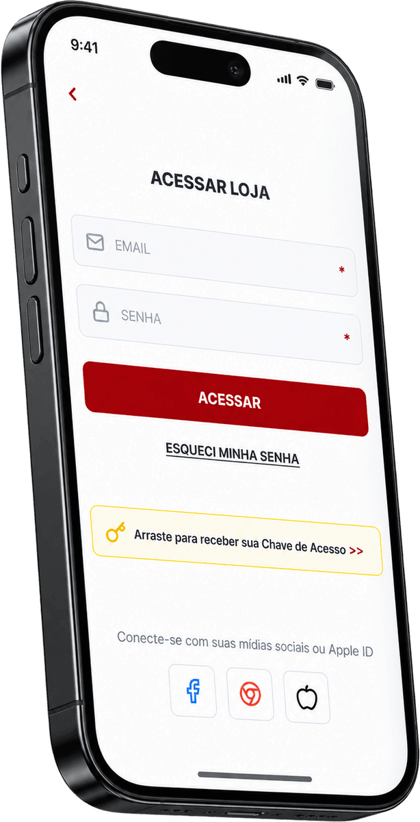 Casa & Vídeo, tela um acesso simples para começar