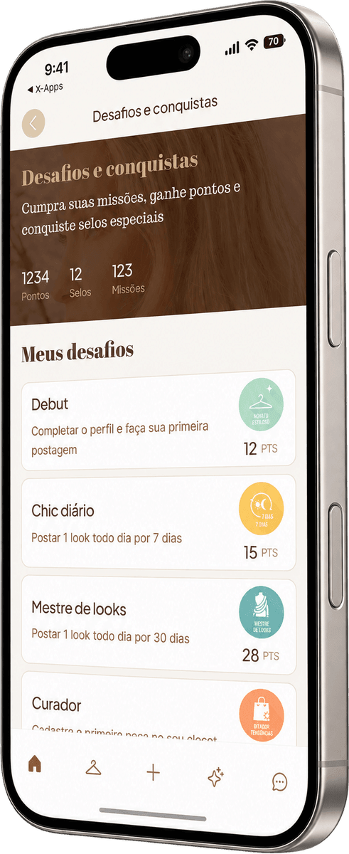 Easy Fits, tela estilo também pode ser participação