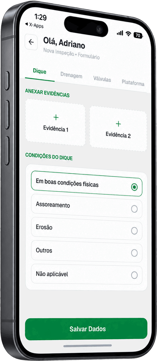 Transpetro, tela confirmação para seguir em frente