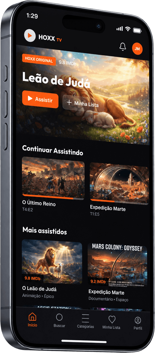 Hoxx TV, tela tudo começa por aqui